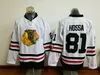 Chicago Blackhawks 2017 Winter Classic Weißes Eishockeytrikot 88 Patrick Kane 19 Jonathan 2 Keith 10 Sharp 50 Crawford Eishockeytrikots