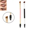 Tamax bambou Double tête cils biseauté brosse à sourcils outil de maquillage accessoires de haute qualité sourcils pinceaux de maquillage pour cils