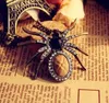 Hängsmycke Halsband för kvinnor Tjejer Paris Presenter Kristall Smycken Gullig Hänge Spider Style Fashion Suspension Halsband