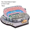 DIY 3D Puzzle Jigsaw World Football Stadium European Soccer Playground Montado Building Model Puzzle Toys for Children GYH MX200414