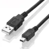1.5m Type A Male naar 5P Mini USB Data Charger-kabel voor MP3 MP4 Camera GPS 5PIN T-PORT V3 Snoerkabels DHL FEDEX EMS GRATIS schip