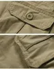 New Summer Men's Clothing Army Cargo Work Casual Bermuda Shorts Men Classic Fashion Overall Trousers Plus Size Masculina Beach Mma Short