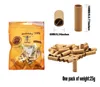 Fume-cigarettes à commande directe dans des sacs marron avec porte-filtres de 6 mm dans un sac (120 grains)