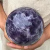 135 mm großer Größe hochwertiger natürlicher Traum Amethyst Quarz Kristall Kugel Kugel Kugel Edelstein Heilung Home Dekoration kostenloser Versand