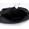 Décontracté extérieur fanny pack de taille masculine sac noir noir nylon pack hommes sac de poitrine de poitrine de téléphone banana hip 2020 printemps new244e