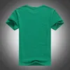 T-Shirt blanc à manches courtes pour hommes, marque personnalisée, couleur unie, 100% coton, vêtements d'été pour la maison, 1 lien d'échantillon