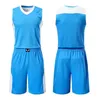 2020 사파이어 색상 남성 여성 저렴한 농구 저지 유니폼 세트 빅 사이즈 L-5XL 설정 통기성 남성 농구 유니폼 DIY