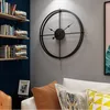2019 kurze 3D-Stil, stille Uhr im europäischen Stil, modernes Design für Zuhause, Büro, dekorative Hängeuhren, Wanddekoration