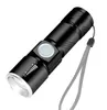 Portable mini T6 Led flashlight torch USB Charging with built in 18650 battery flashlights high power outdoor camping lamps light waterproof 3 mode Tactical torch