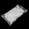 100pcs Disposable Tattoo Ink Rings Makeup Pigment Holder Eyebrow Eyelash Extension Glue Divider Container