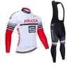 Ensemble de maillot de cyclisme d'hiver 2020 Pro Team ARKEA polaire thermique vêtements de cyclisme Ropa Ciclismo Invierno vtt maillot de vélo pantalon à bretelles kit5544296