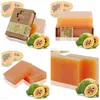 Natural Organic Herbal Green Papaya Whitening Handmade Soap Lightening Skin Remove Acne Moisturizing Cleansing Bath Soap