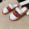 Fashion slide sandalen pantoffels voor dames MET ORIGINELE DOOS Hot Designer unisex strandslipper