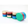 Assorted Colors 50MM Herb Grinder Four Layer Tobacco Grinders Zinc Alloy Mix Random Colors Smoke Grinder