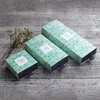 Square gift box foldable kraft paper tea drawer candy snack jewelry packing birthday party gift wrap