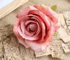 Silk Rose Flower Head Ornament Accessories for DIY Flower Bouquet flower wall dedicated material Wedding Arch Wall Decorations