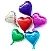 Ballon en aluminium en forme de cœur de 10 pouces Auto-Seal Reuse Party / Wedding Decor Gonflable Cadeau pour enfants