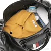 Handbag por atacado de fábrica bolsas de grande capacidade Bolsas de viagem de couro listrado bolsas de negócios de lazer ao ar livre Bolsa de fitness Travels