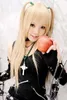 Venda quente! Nota Morte Amane Misa Long Cosplay Wig Light