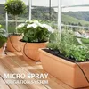 25M DIY equipos de riego por goteo automático Kits de dispositivos de riego de jardín 4/7 capilares Kit de herramientas de manguera de riego de agua