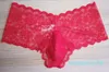 Mens Lace Underwear Boxers Thin See Thru Comfortable Penis Pouch Sexy Gay Sissy Man Transparent Underpants Boxer Shorts Panties XM01