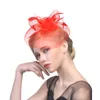 zwarte vogel kooi netto bruiloft bruids fascinator hoeden gezicht sluier veer zwart voor masquerade party Prom accessoire gratis verzending hete verkoop