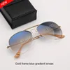 Fashion Pilot Sunglasses Woman Men Sun Glasses Brand Folding Sunglasses Eyeware Oculos De Sol with Designer Sunglasses Gradient Gl3536873