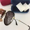 Wholesale-designer zonnebril voor vrouwen 0062 klassieke zomer mode stijl metalen frame oogbril topkwaliteit eyewear UV-bescherming lens