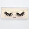 100% Hand Made Cruelty Free Dramatic Crisscross False Eyelashes 3D Mink Lashes Long Lasting Faux Cils For Makeup Tools 647