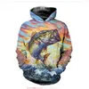 Mens Designer Hoodies for Women Men Couples Sweatshirt Lovers 3d Fish Hoodies Coats Hooded Pullovers Tees Clothing M0263