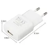 EU Plug Charger 5V 2A AC Travel Power Adapter Wall Home USB Chargers For Xiaomi Samsung Smart Phone