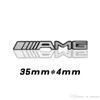 Mercedes Benz AMG شعار العلامة التجارية الشعار ملصق شرس العجلة القيادة دائرة التحكم المركزية في المقبل السيارة الداخلية AMG Refit S8333438