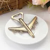 Retro Aluminium Sploy Apoy Aircraft Beer Beer Bottle Opener Metal Parplane Airplane Airplane Aristrics Bask Wedding Party Tool 3705435