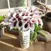 11pcs / lot 36cm artificielle calla lily mariage décoration de la maison bouquet real touch simulation calla lily artificielle pu fleur branche