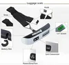 Bagaj Ölçeği Elektronik Dijital Taşınabilir Bavul Seyahat Ölçeği Bagaj Torbası Asma Ölçekleri Denge Ağırlığı LCD 110lb/50kg