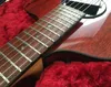 Nueva Rick Turner Modelo 1-C-LB Lindsey Buckingham Borgoña Brown semi hueco de la guitarra eléctrica de cuerpo Negro Encuadernación, 5 pieza laminada de arce cuello