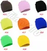 Nuovi accessori Berretto per bambini Berretto in puro colore per bebè Cappello autunnale e invernale Cappello in cotone per neonato T6G6004