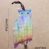 Garden Laser Hanging Reflective Owl Scarecrow Scares Bird Pigeons Reflective Fake Owl Scares Woodpecker Repellent Birds VT1149 T03