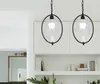 De nordiska enkla fåglarna Vintage Pendant Lights American Clean Glass Pendant lampa E27 Glödlampa matsal myy