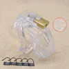 Free shipping,Cock Cage Penis Rings Virginity Lock Male Device with 4 Sizes Of Cock Rings Embedded Modular Design Padlock Sex Toy2498483