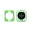 Coque en silicone souple colorée pour Apple Watch iWatch série 1 2 3 4 5 6 7 8, couverture de Protection complète 42mm 38mm 40mm 44mm 41mm 45mm2950625