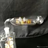 Multi-flexão pote de vidro bongs acessórios, Vidro Cachimbos coloridos mini-multi-cores Tubos melhor mão Colher de vidro da tubulação