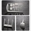 EDC Kit 22 In 1 Angelausrüstung Kreditkarte MultiTool Outdoor Camping Ausrüstung Überleben Werkzeuge Jagd Notfall Überleben3390410