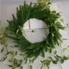 Dekoracyjne kwiaty wieńce sztuczne rośliny fotografia rekwizyty świąteczne igły sosny girlandy DIY wieniec na wystrój choinki