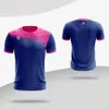 Camisas personalizadas do tênis dos homens / mulheres, t-shirt de Badminton, roupa exterior dos esportes de esportes, respirável rápido-seco