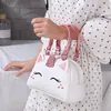 Just Tao Kids039S Cartoon Unicorn Handbags Kids Small Leather Totes Girls Fashion Factions for Party Mini Coin Lase 4004186