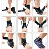 Basketbol futbol badminton Brace Destek a9 Running Sport Bilek Desteği Sağ Sol Ayak bileği Koruyucu Elastik Yüksek Koru Spor