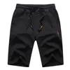 Мужские шорты мужские летние повседневные вязаные обрезанные короткие штаны мода спортивные бегущие на коленях мужчины SA911