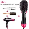 Sèche-cheveux ONESTEP Volumizer rouleau électrique Brosse de brosse à air curling lisseur sèche-linge salon coiffure coiffure peigne DR6079211