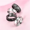 Betrokkenheid Roestvrij staal zijn Always Her Forever Rings Band Letter Joodly Accessories Vrouwen mannen Weddingspaar Ring Drop Ship